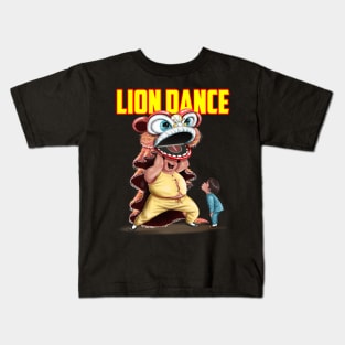 Lion Dance Kids T-Shirt